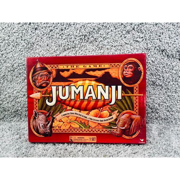 Jumanji The Game For Those Who Seek To Find Leave The World Behind Board Game - Picture 1 of 8